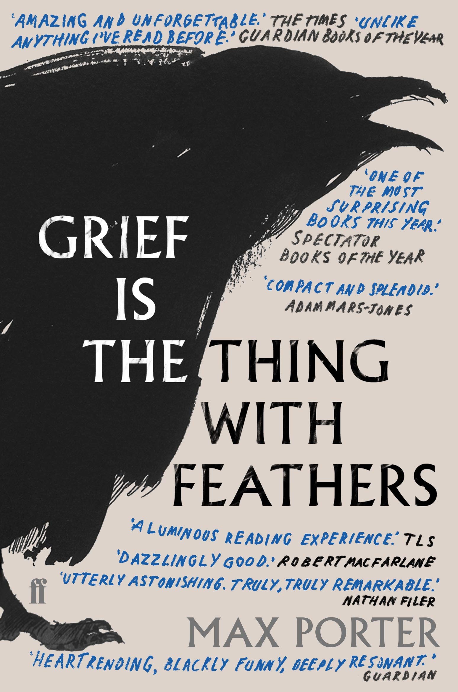 Grief is the Thing With Feathers by Max Porter